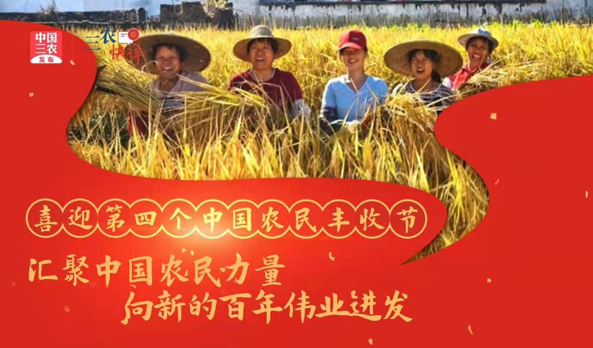汇聚中国农民力量 向新的百年伟业进发——喜庆第四个中国农民丰收节